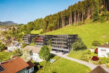 3-Zimmer-Wohnung mit Blick ins Rheintal - Haus Mitte Top 5