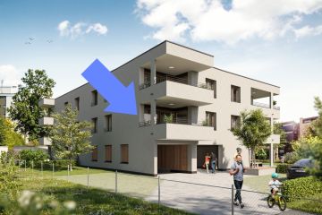 Neubau: Barrierefreie 3-Zimmer-Wohnung, 6890 Lustenau